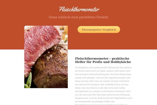 Booker theme site design template sample