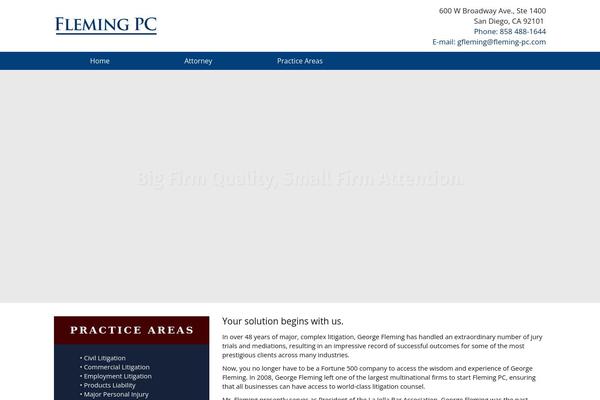 fleming-pc.com site used Template-2