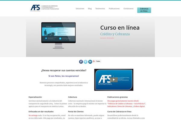 Extensio theme site design template sample