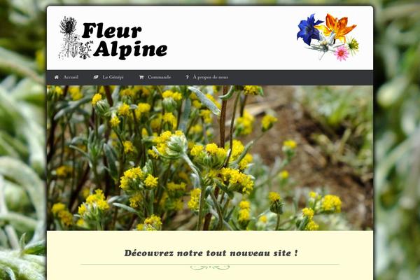 Vantage theme site design template sample