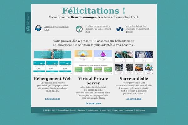 fleurdesmauges.fr site used Pure-2016
