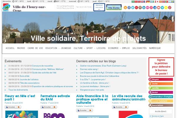 Site using Embed Facebook plugin