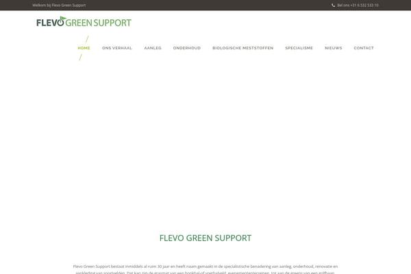 flevogreensupport.nl site used Ecomanic