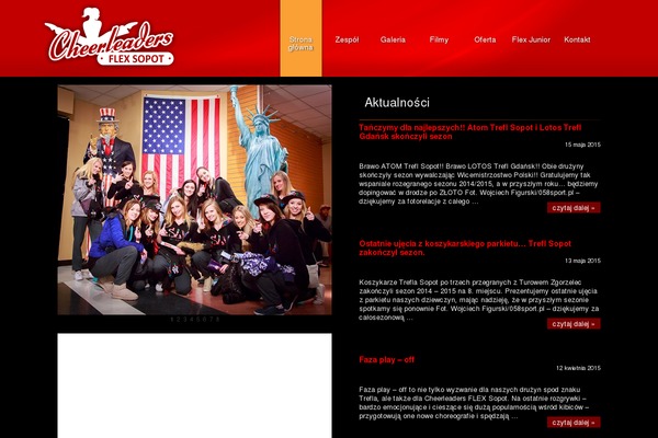 flex-dance.pl site used Ansta