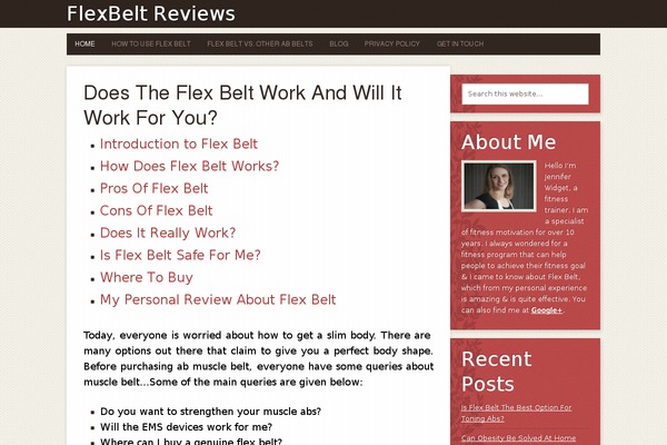 flexbelt-reviews.com site used Mocha1