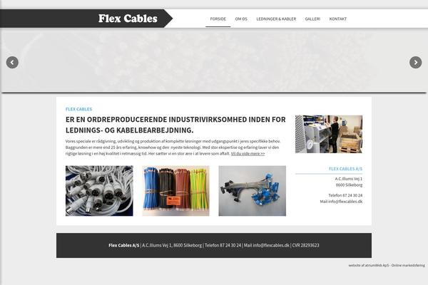 Site using Atweb-cookies plugin