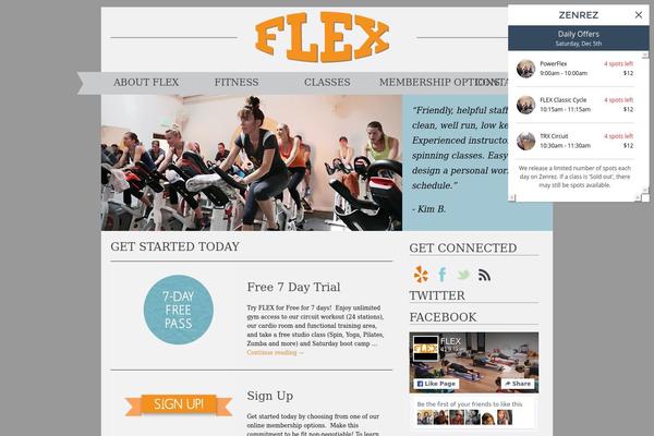 Site using WEN Responsive Columns plugin