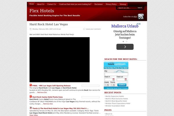 Flexibility3 theme site design template sample