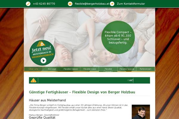 Inceptio theme site design template sample