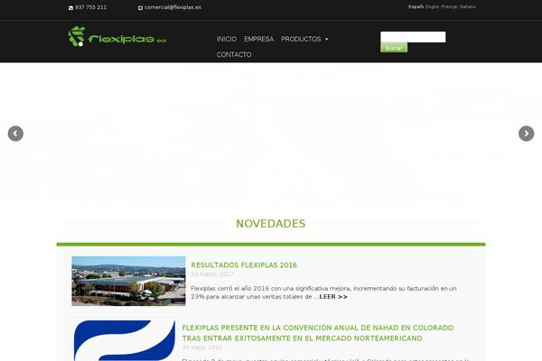 Blain theme site design template sample