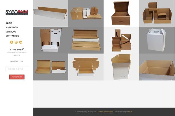 Stockholm theme site design template sample