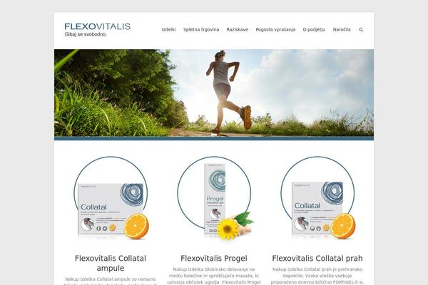 Esteem theme site design template sample