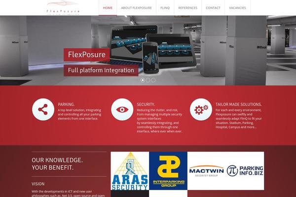 Infinite theme site design template sample