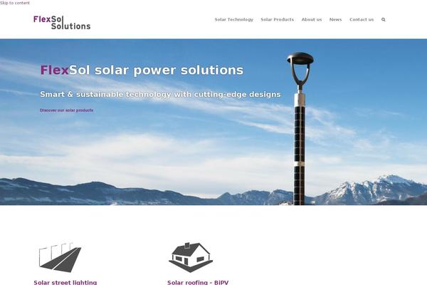 Site using Blog Designer plugin