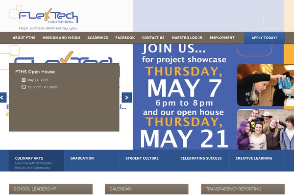 flextech-hs.org site used Schoolfun