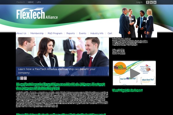 flextech.org site used Flextech