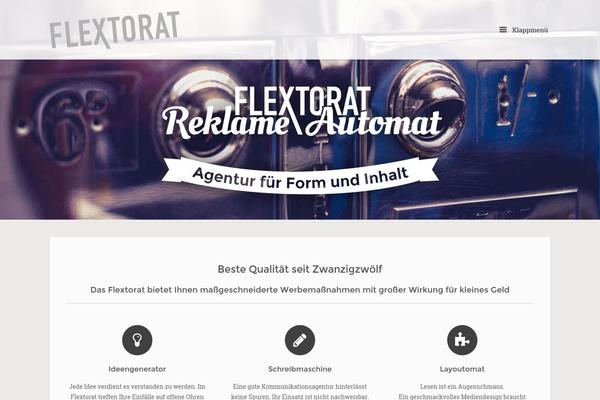 Influence theme site design template sample
