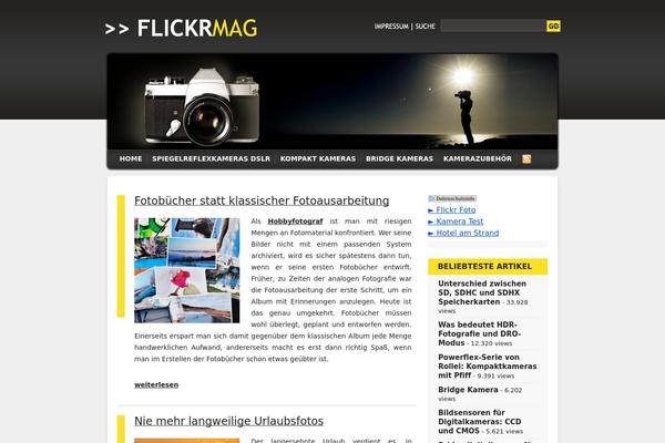 Twentyten2 theme site design template sample