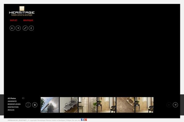 Shutter theme site design template sample