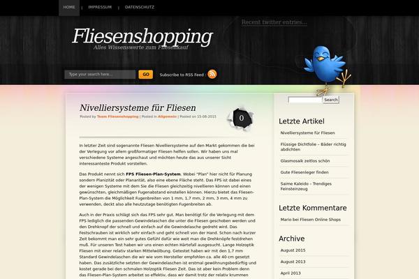 Blackpower theme site design template sample