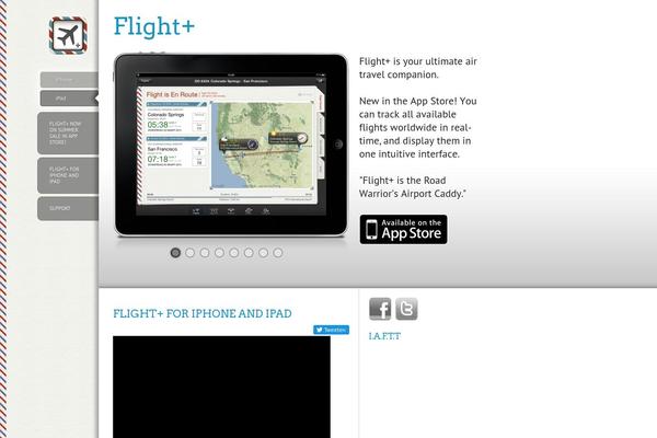 flight-plus.com site used Appifywp2.3