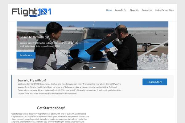 Spacious theme site design template sample