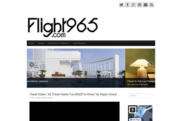 flight965.com site used CyberChimps Pro