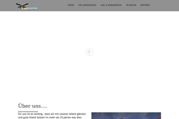 Flight theme site design template sample