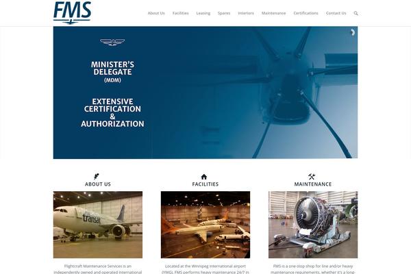 Enfold theme site design template sample