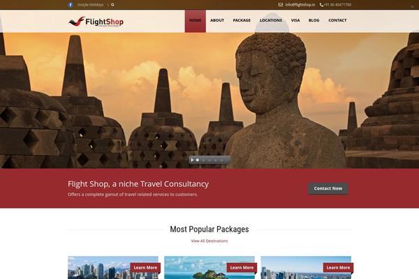 Tour Package v1.01 theme site design template sample