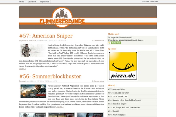 Site using Podlove Podcast Publisher plugin