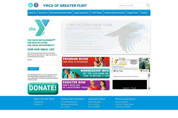 flintymca.com site used Ymca-flint
