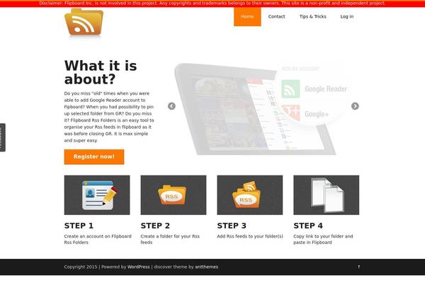 discover theme site design template sample