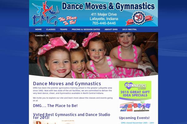 Dmg theme site design template sample