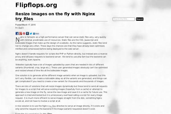 flipflops.org site used Flipflops