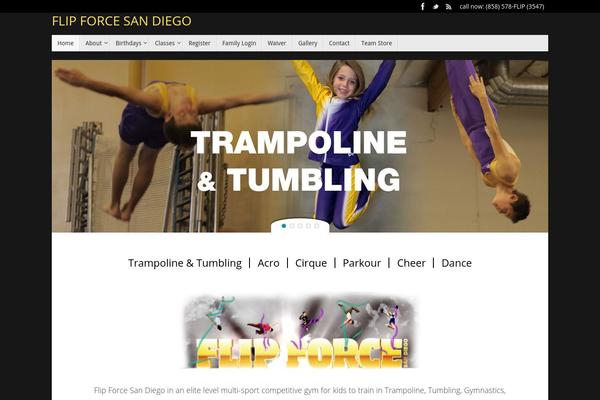flipforcesandiego.com site used Dejavu