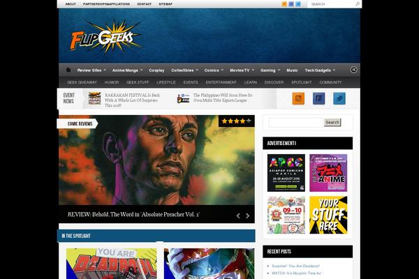 flipgeeks.com site used Made
