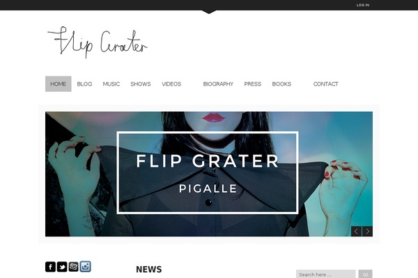 Soundboard theme site design template sample