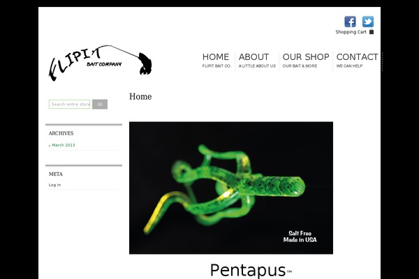 Blanco theme site design template sample