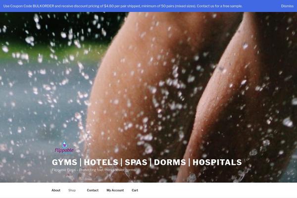 Site using Wp-optin-wheel plugin