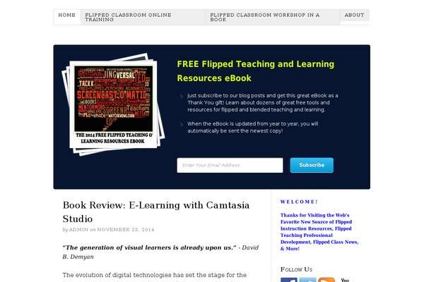 flippedclassroomworkshop.com site used Thesis