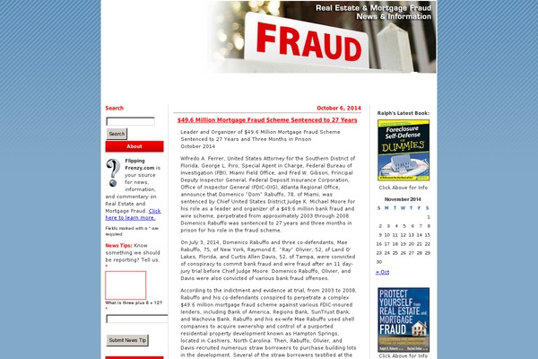 flippingfrenzy.com site used Frenzy