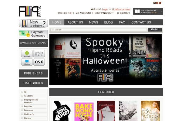 Listings theme site design template sample