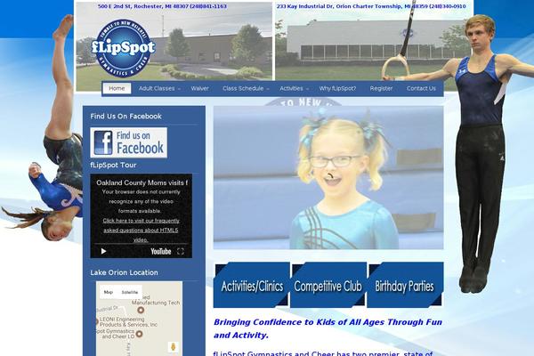 PureVISION theme site design template sample