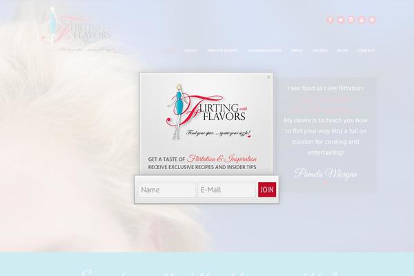 Parallax Pro theme site design template sample