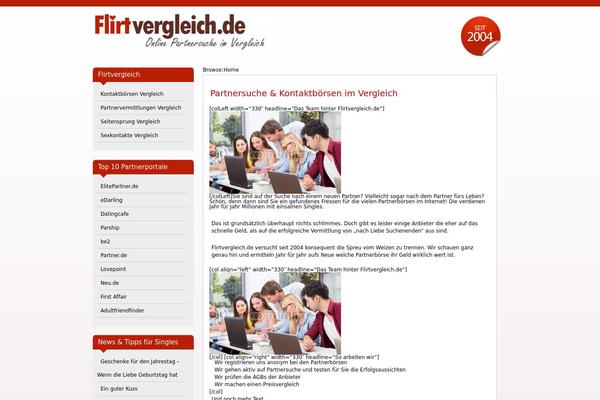 flirtvergleich.de site used Whitepress