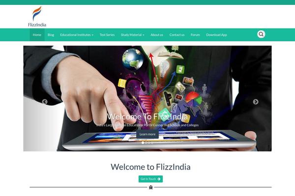 Education Hub theme site design template sample