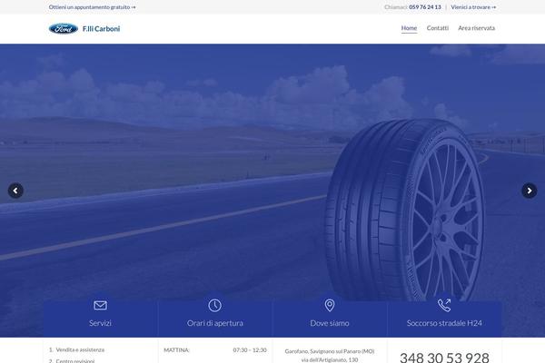 Auto Repair theme site design template sample