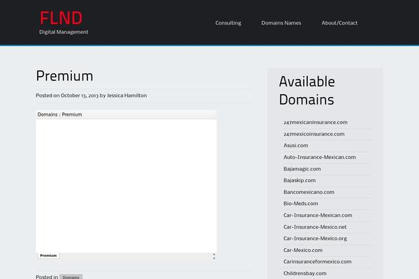 flnd.com site used BizSphere
