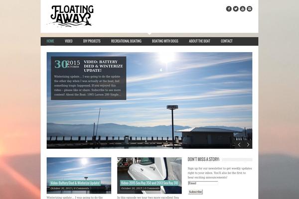 Unicorn theme site design template sample